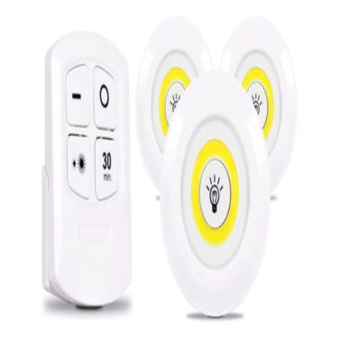 Imagem de Kit 3 Lampadas Led Luminária Armário Quarto Escada Closet Gaveta Espel