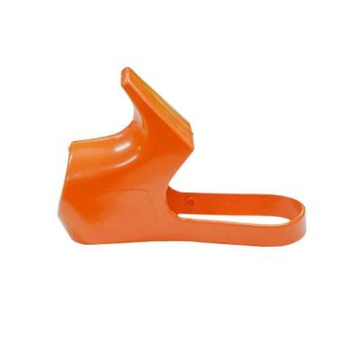 Imagem de Suporte Laranja para Mangueira de Abastecimento Proposto