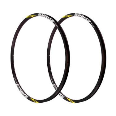 Imagem de Kit 2 Aros Roda 29/36 Furos Válvula Presta Tubeless Ready MTB Cross-Co
