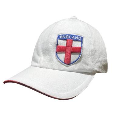 Imagem de Boné Inglaterra 1966 Liga Retrô  Branco