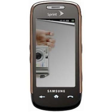 Imagem de Amzer Película protetora de tela espelhada com pano de limpeza para Samsung Instinct s30 SPH-M810 - Transparente