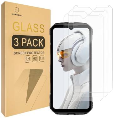 Imagem de Mr.Shield Protetor de tela compatível com DOOGEE V Max Plus [vidro temperado] [pacote com 3] [vidro japonês com dureza 9H]