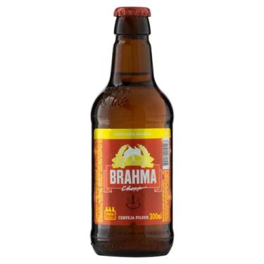 Imagem de Cerveja Pilsen Brahma Chopp Garrafa 300ml