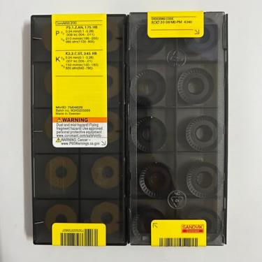 Imagem de Lâmina CNC de carboneto RCKT 2006MO-PM 4340, 10 peças