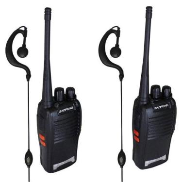 Imagem de Rádio Comunicador 16 canais Walk Talk - Baofeng