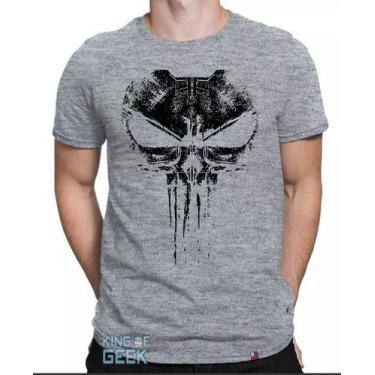 Imagem de Camiseta Justiceiro The Punisher Caveira Camisa Série - KING OF GEEK, 