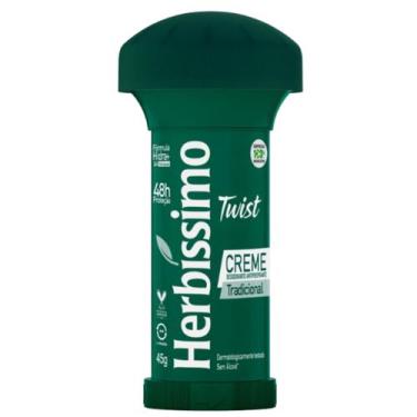 Imagem de Desodorante Twist Creme Tradicional Herbíssimo 45G - Dana - Dana Cosmé