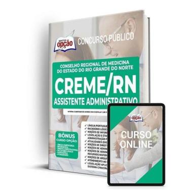 Imagem de Apostila CREME-RN - Assistente Administrativo - Apostilas Opção