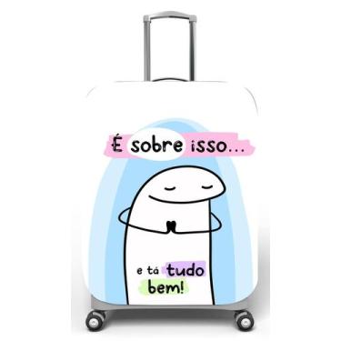 Imagem de Capa para mala de viagem G, medidas max C48x A75 x P29cm Flork é sobre