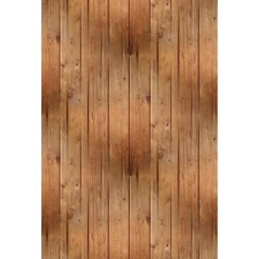 Imagem de Papel de Parede  Adesivo Sala Quarto Madeira Marrom 3D MD56 - IC DECOR