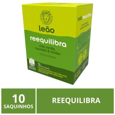 Imagem de Chá Leão Funcional, Reequilibra, 10 saquinhos