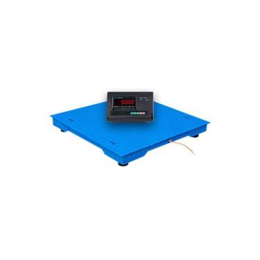 Imagem de Balança Eletrônica Plataforma em Aço Carbono 1000 a 5000 kg 150x150 cm