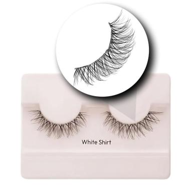 Imagem de Cílios Postiços Kiss New York The New Natural White Shirt NNS01B