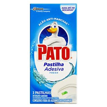 Imagem de Pato Desinfetante Pastilha Sanitária Adesiva Fresh, 3 unidades