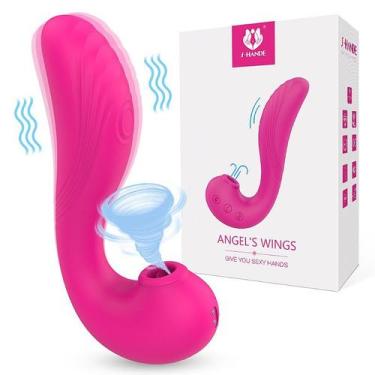 Imagem de Angel's Wings Sugador De Clitóris E Vibrador Feminino Ponto G S-Hande