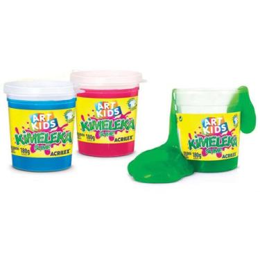 Imagem de Slime Kimeleka Cores Sortidas 180G - Acrilex