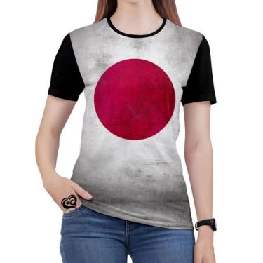 Imagem de Camiseta Japao Feminina Toquio blusa - Alemark, DRY, 2