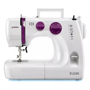 Imagem de Máquina De Costura Elgin 9 Pontos Prátika Jx-2051 Luz Led Costura Jean
