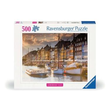 Imagem de Erwachsenenpuzzle 500 Teile - Sonnenuntergang in Kopenhagen
