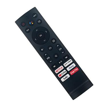 Imagem de Controle remoto de substituição de voz ERF3B90H 288959 -ALLIMITY - adequado para Smart TV Hisense 4K ERF3L90H controle remoto 100L5G 100L5G-DLT100B