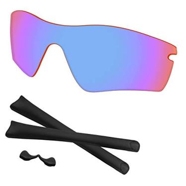 Imagem de Predrox Lentes esportivas rosa radar Path e kits de borracha de substituição para óculos de sol Oakley