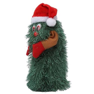 Imagem de Mesa Giratória Musical Fofa Planta Em Forma de Estatueta de árvore de Natal Decoração para Escritório Doméstico (Médio 4,75L)