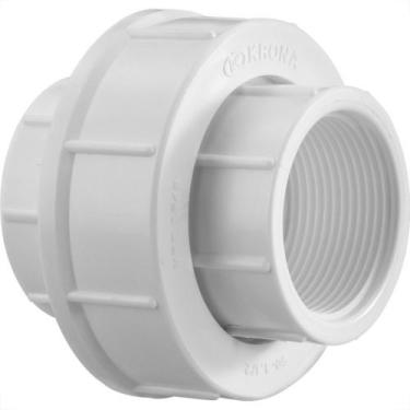 Imagem de Uniao Branca Krona Rosca Rosca Rosca 3/4'' 309 - Kit C/20