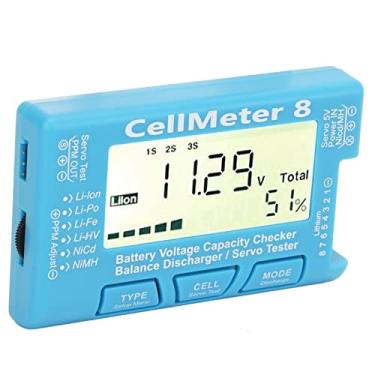 Imagem de Verificador de Capacidade de Bateria Digital, Medidor de Testador de Tensão para Lipo Li Ion Nimh Nic Cell with Esc CEL