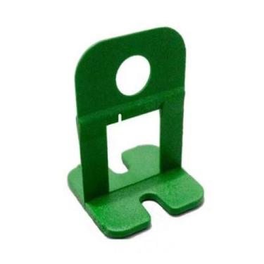 Imagem de espacador de piso ecolider nivelador 2,0mm com 50 pecas verde