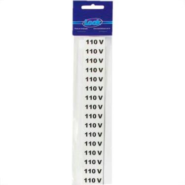 Imagem de Placa Sinalizacao 1,5X 4 - 110V C/16 - Kit C/5 CA - LOOK