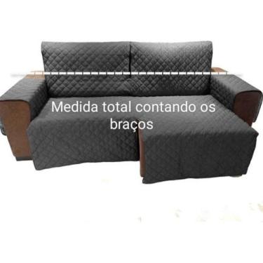 Imagem de Protetor Sofá 2.50m(medindo Com Braços)2 Modulos Retratil e reclinavel