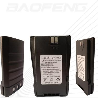 Imagem de Bateria Para Rádio Comunicador Baofeng Modelo UV6 - LELLIS ROCHA