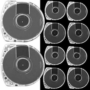 Imagem de Perfect PCA 10 X Substituição Umd Game Disc Storage Case Crystal Clear Case Shell Para Psp 1000 2000 3000