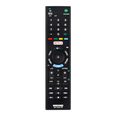 Imagem de Controle remoto de substituição RMT-TX203P compatível com Smart TV LED Sony KDL-32W600D KDL-32W607D KDL-43W757D