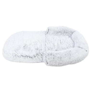 Imagem de 2 Em 1 Cama Enorme para Gatos e Cães, Espaço Aconchegante para Ligação e Intimidade, Fundo de PVC Anti -deslizamento, Dobrável para Facilitar o Armazenamento, Adequado para Salas