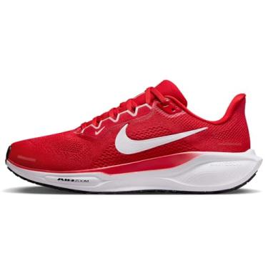 Imagem de Nike Tênis de corrida feminino W Air Zoom Pegasus 41 TB, Vermelho universitário/branco/preto, 42