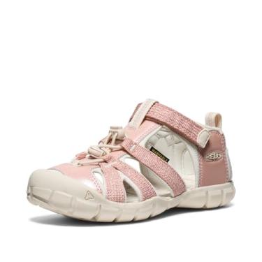 Imagem de KEEN Sandália infantil Seacamp II CNX fechada, Ouro rosa, 19