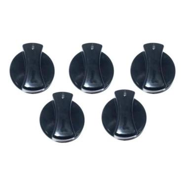 Imagem de Kit Botão Manipulador Fogão de Mesa Cooktop Fischer 5 Bocas 1642 1743 