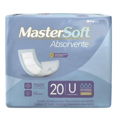 Imagem de Absorvente geriatrico dry mastersoft pacote c/20 und