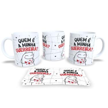 Imagem de Caneca de Porcelana Personalizada Flork Amizades Com Frases Divertidas
