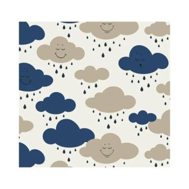 Imagem de Kit Berço Americano 10Pçs Trança Meninas meninos NUVEM - Magnus Baby, 