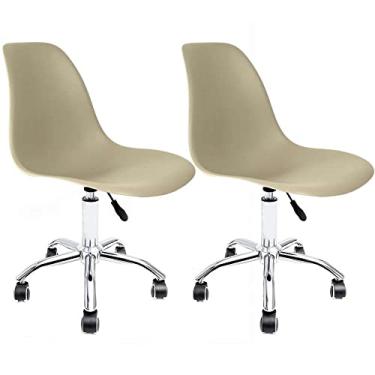 Imagem de CADEIRA EAMES OFFICE CROMADO CX 2 - PP FENDI
