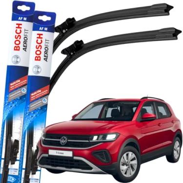 Imagem de Par Palheta Limpador Parabrisa Original Bosch Multiclip Volkswagen T-Cross 2019 à 2025