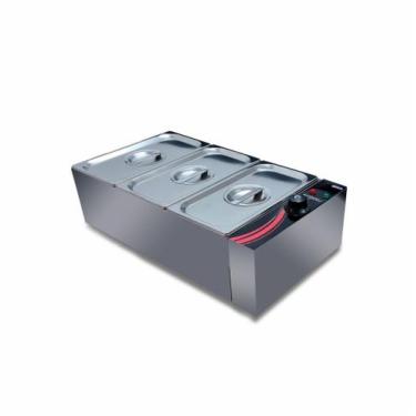 Imagem de Chocolateira Derretedeira Gourmet Zepper 3 cubas 1/3 ZPCHG03, 220V