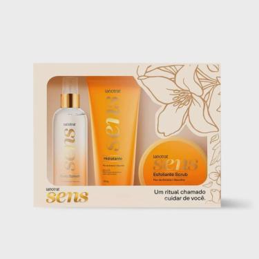 Imagem de Creme Hidratante Sens Labotrat Flor de Ameixa e Baunilha 200g + Esfoliante 300g + Body Splash 230ml