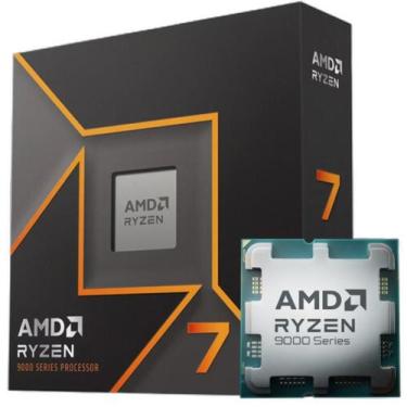 Imagem de Processador AMD Ryzen 7 9700X 3.9GHz 40MB Sem Cooler AM5