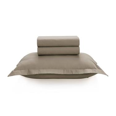 Imagem de Karsten Jogo de Cama Tom Grão King 100% Algodão 200 Fios 4 peças