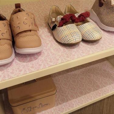 Imagem de Papel de Gaveta Perfumado - Arabescos - Cor Rosa- Tipo Mamãe bebê - Cr