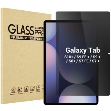 Imagem de Protetor de tela de privacidade ProCase para Samsung Galaxy Tab S10+/S9 FE+/S9+/S8+/S7 FE/S7+ 12,4"