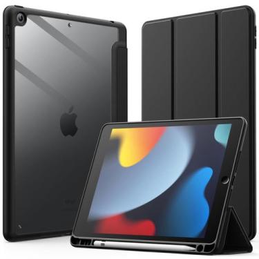 Imagem de Capa JeTech para iPad 10.2 (9ª, 8ª e 7ª geração) com porta-lápis